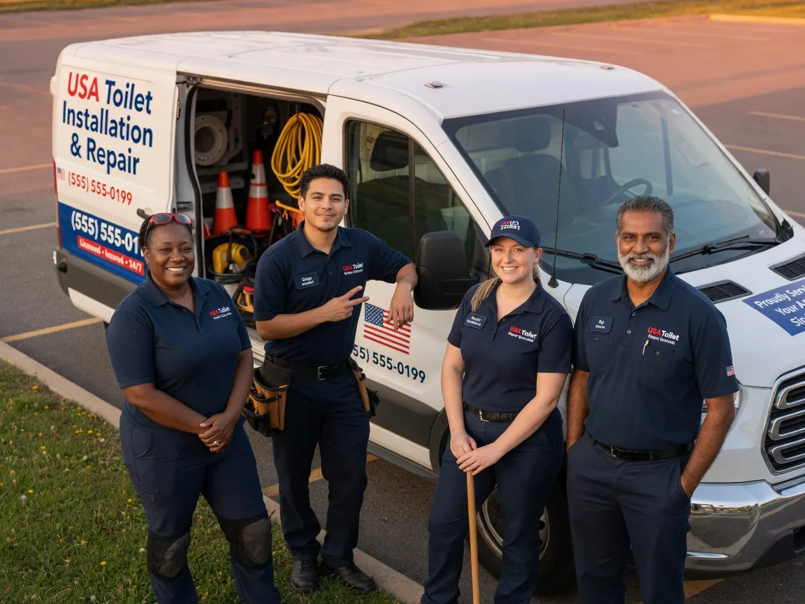 Toilet Installation company in Fall River, WI